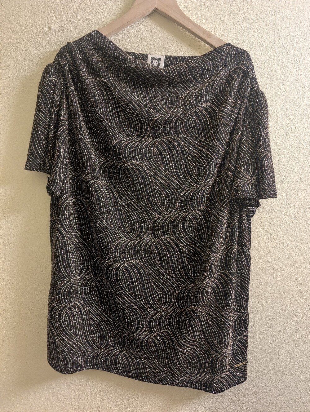 Anne Klein Shiny Blouse